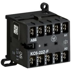 Mini Relais K-2No+2NF-24VDC-Faston