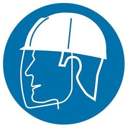 etiq. protection de la tete et du visage