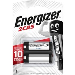 Pile miniature Lithium 2CR5 x 1 pour appareil photo avec la garantie 0 coulure