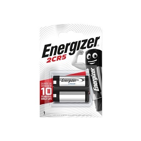 Pile miniature Lithium 2CR5 x 1 pour appareil photo avec la garantie 0 coulure