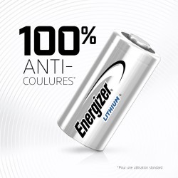 Pile miniature Lithium 123 x 1 pour appareil photo avec la garantie 0 coulure