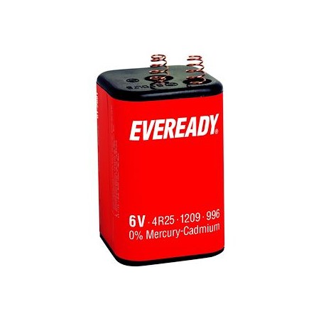 Pile Eveready PJ996 4R25 VP pour vos appareils speciaux peu energivores