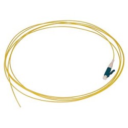 Pigtail semi-serré easy-strip ST/UPC monomode OS2 9/125 µm 1 mètre, jaune