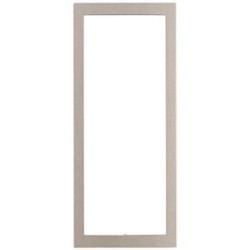 Encadrement avec cadre en zamak pour3 modules