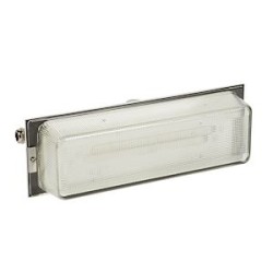 Luminaire LSC tôle verre ambiance - 24/48Volts