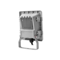 TWISTER 3 - Proj. Ext. IP65 IK08, gris, 90DEG LED intégré 25W 3000K 3000lm