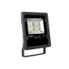 TWISTER 3 SENSOR, Proj. Ext. IP65 IK08, noir, LED 90DEG 45W 3000K 4950lm, a/sens
