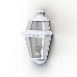 Applique Place des Vosges 2 N°3 Blanc 001