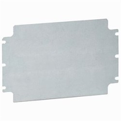 Plaque pleine acier boîtier industriel métal Atlantic hauteur150mm largeur150mm