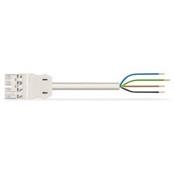 Cordon midi m/- 4g1.5/pvc/2m/blanc