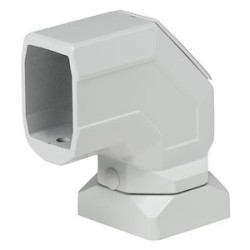 Raccord coudé 300DEG avec butée pour suspension pupitre de commande Atlantic axi