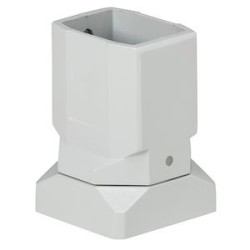 Raccord droit 300DEG avec butée pour suspension pupitre de commande Atlantic axi