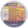 3M Scotch 35 Ruban isolant électrique hautes performances 20m x 19mm Gris