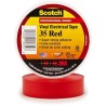 3M Scotch 35 Ruban isolant électrique hautes performances 20m x 19mm Rouge