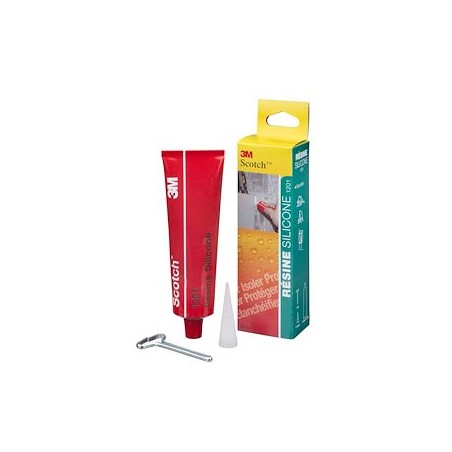 Tube de résine élastomère silicone 1201, pour isolation et étanchéité 100g