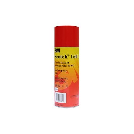 Scotch 1601 Aérosol VERNIS ISOLANT Transparent 400ml