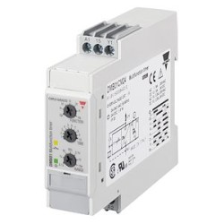Tempo multifonctions - 2RT 8A 24Vcc/24...240Vca -0,1 s..100h - 22,5mm rail DIN
