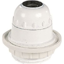 Douille E27 1/2 filetée SB blanc M10