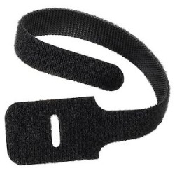 Collier velcro 12.7X228.6mm Noir