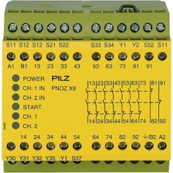 PNOZ X9 24VAC 24VDC 7n/o 2 n/c 2so