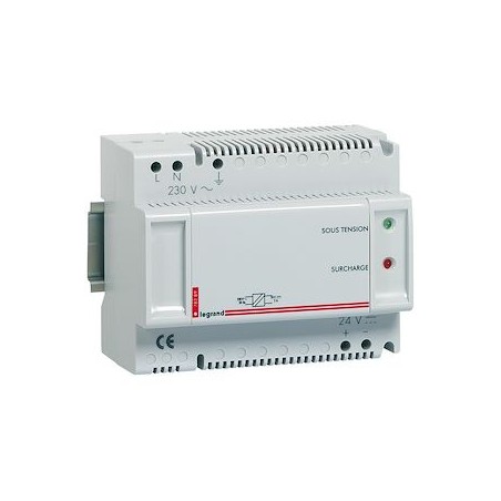 Alimentation modulaire 24V 2A 48W pour afficheur référence 076660 - 8 modules