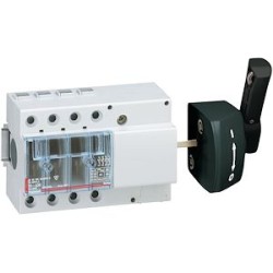 Interrupteur-sectionneur Vistop 63A - 4P avec commande latérale et poignée noire