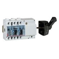 Interrupteur-sectionneur Vistop 160A - 3P commande latérale et poignée noire