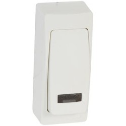 Poussoir à voyant Appareillage saillie complet version étroite