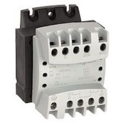 Transformateur de sécurité primaire 230V à 400V et secondaire 12V~ à 24V~ - 63VA