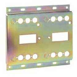 Platine 2 disjoncteurs ou interrupteurs DPX250 fixes en inverseurs de sources