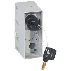 Serrure verrou DPX³1600 motorisé/commande rotative débrochable - 2 clés étoile