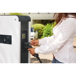 Kit fixation murale des bornes Green'up métal Premium pour véhicule électrique