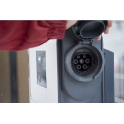 Borne VE monophasée Green'up Premium avec lecteur RFID 7,4kW Mode 3 plastique