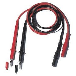 Jeu de cordons Pointe de touche (4mm)/ Ban. dte (4 mm)-1000V-CATII