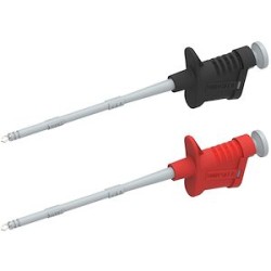 Lot de 2 grippes fils pour la mesure sur circuits électroniques