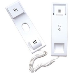 Poste audio ellipse blanc fonction appel modulé en 2 fils