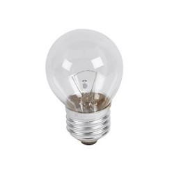 Lampe E27 24V 25W pour LSC d'évacuation type métal-verre réference 210000