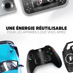 Pile rechargeable 9V x 1 rechargeable des centaines de fois
