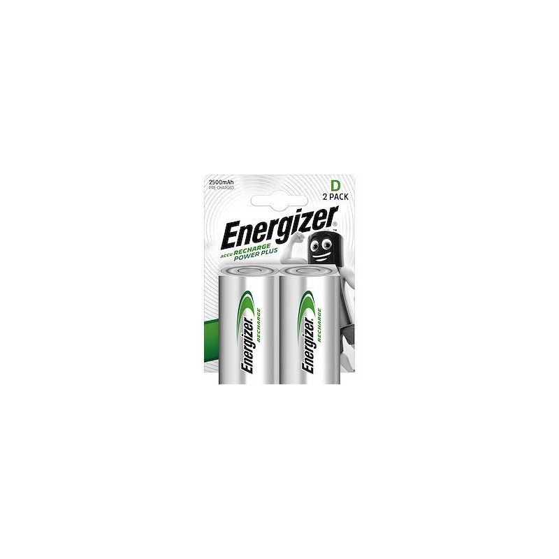 Pile rechargeable D 2500 mAh x 2 rechargeable des centaines de fois