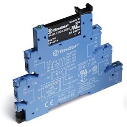 Interface statique 1NO 6A IN : 24V DC sensible, OUT : 24V DC, à cage