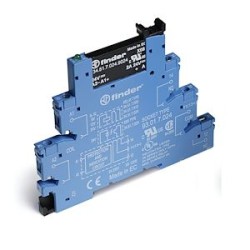 Interface statique 1NO 6A IN : 60V DC sensible, OUT : 24V DC, à cage