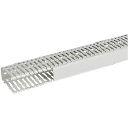 Goulotte de câblage Segma sans halogène - 40x80mm - Fond+couvercle - Longueur 2m