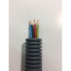 JANOFIL 3422 Gaine ICTA préfilée courants forts 20G 4G2,5 BNRJ 100M