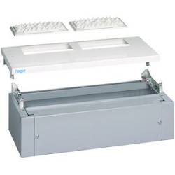 Kit panneaux tête et socle Quadro4 p260mm h150mm l620mm IP43 RAL7042 Gris