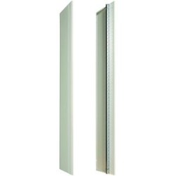 Jeu de 2 côtés quadro4 p 260mm h 1200mm l 245.5mm RAL 9010 blanc paloma