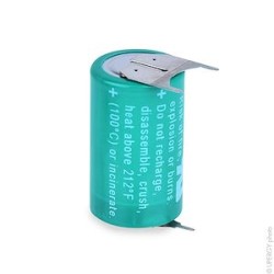 Pile(s) Pile lithium CR1/2AA PCBD 3V 950mAh 3PF