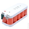 Batterie(s) Batterie Nicd 10x SC VRE 10S1P ST2 12V 1.8Ah Cosse