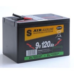 Pile(s) Pile depolarisation air alcaline 6AS3/120B 9V 120Ah