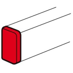 Embout pour goulottes DLP monobloc 65x150mm - blanc