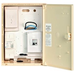 Coffret S20 Mono + DB 15/45A 500 mA S + Inter Diff 2x63A-30 mA + bornier